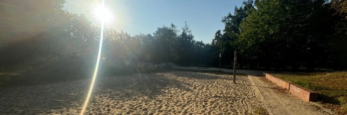 Beachvolleyballfeld