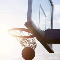 Logo Basketball Court
