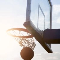 Logo Basketball Court