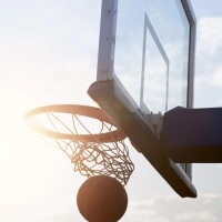 Logo Basketball Court