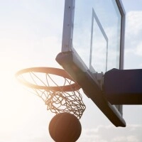 Logo Basketball Court