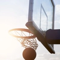 Logo Basketball Court