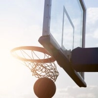 Logo Basketball Court