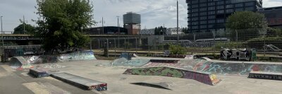 Dog Shit Spot - Skatepark Warschauer in Berlin Friedrichshain