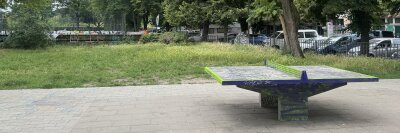 Tischtennisplatte