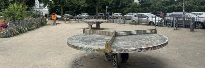 Tischtennisplatte