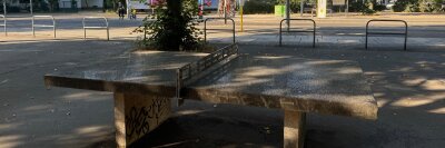 Tischtennisplatte