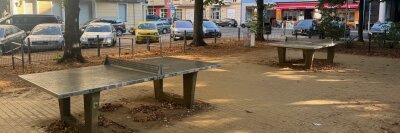 Tischtennisplatten