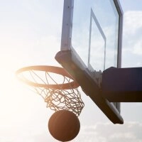 Logo Basketball Court